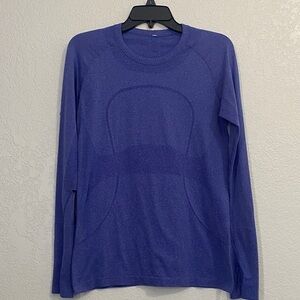 lululemon athletica Purple Long Sleeve Top